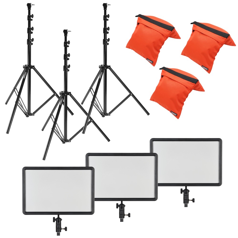 Kit Godox Panou LED Trio Starter, LEDP260C