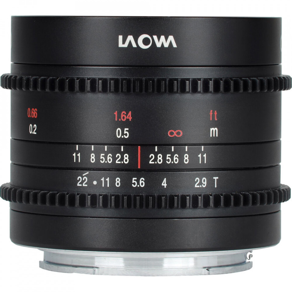 Obiectiv Venus Optics Laowa 9mm T2.9 Zero-D Cine, MFT