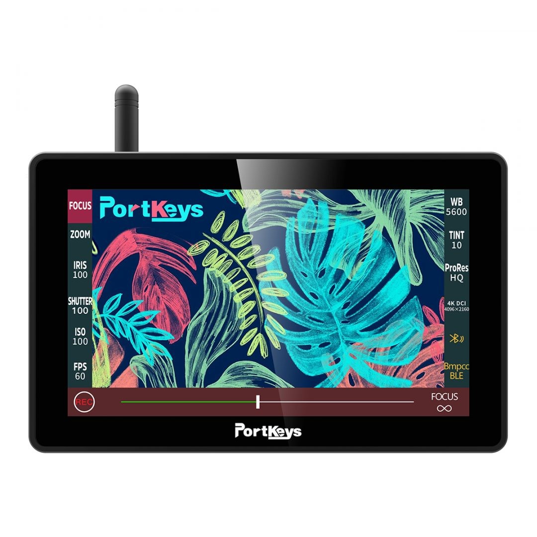 PORTKEYS monitor BM5 WR 5.5“ cu RED KOMODO control Wireless