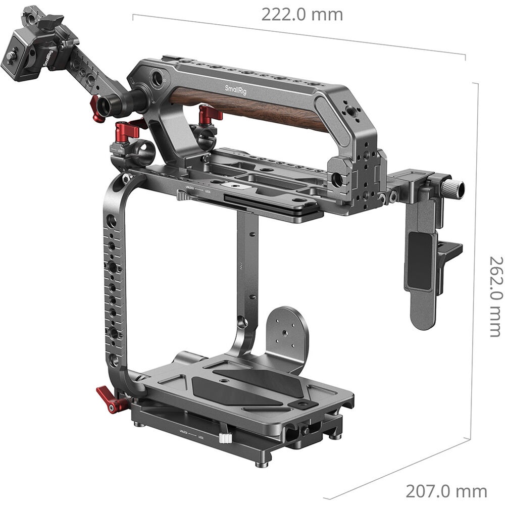 SmallRig 4571, Kit Cage Modular pentru Camera Sony BURANO
