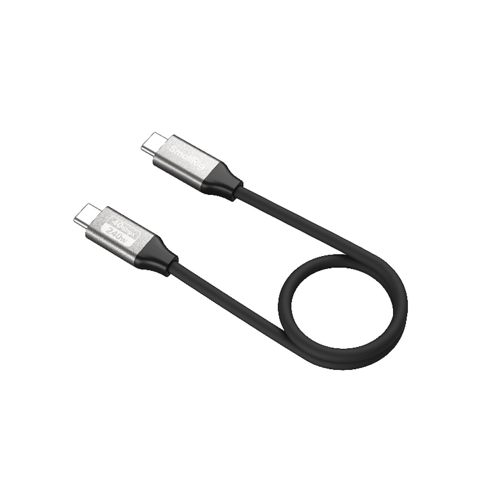 SmallRig 5073, Cablu USB-C 35 cm, 40Gbps, 240W, 8K