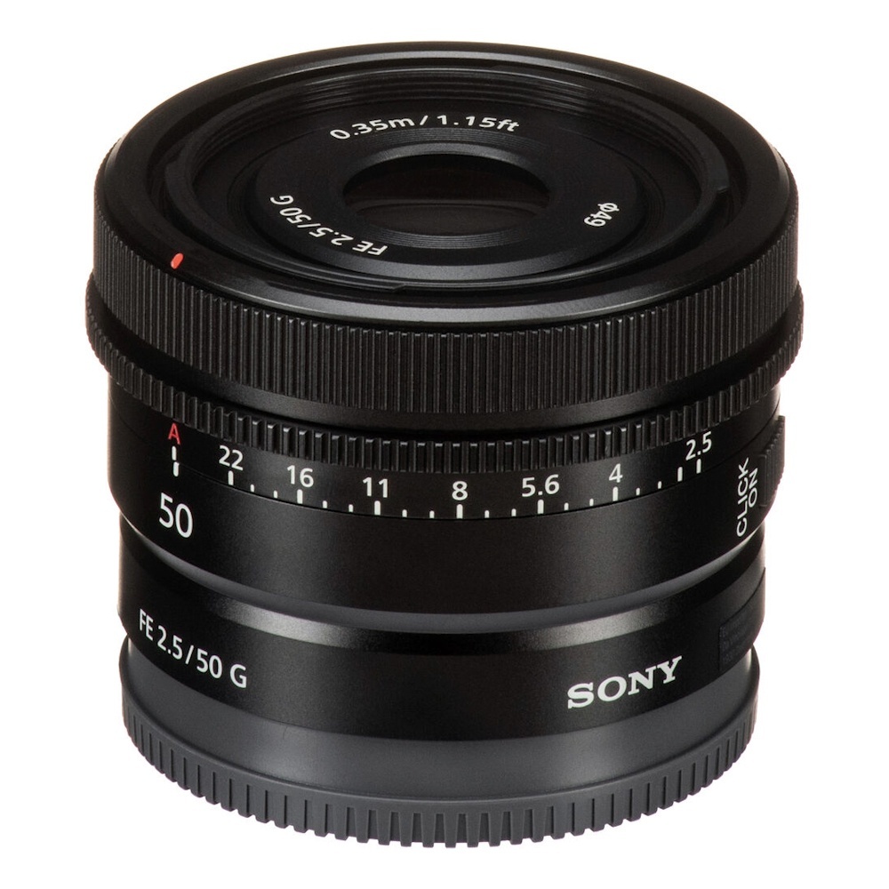 Sony FE 50mm f/2.5 G, Obiectiv Full Frame cu montura Sony FE