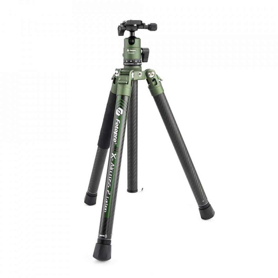 Trepied Fotopro X Aircross 2 Carbon, Verde