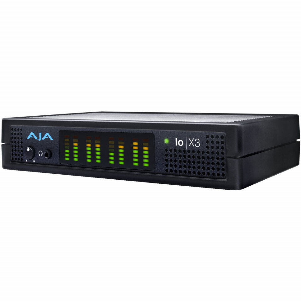 AJA Io X3, Placa de captura Thunderbolt™ 3