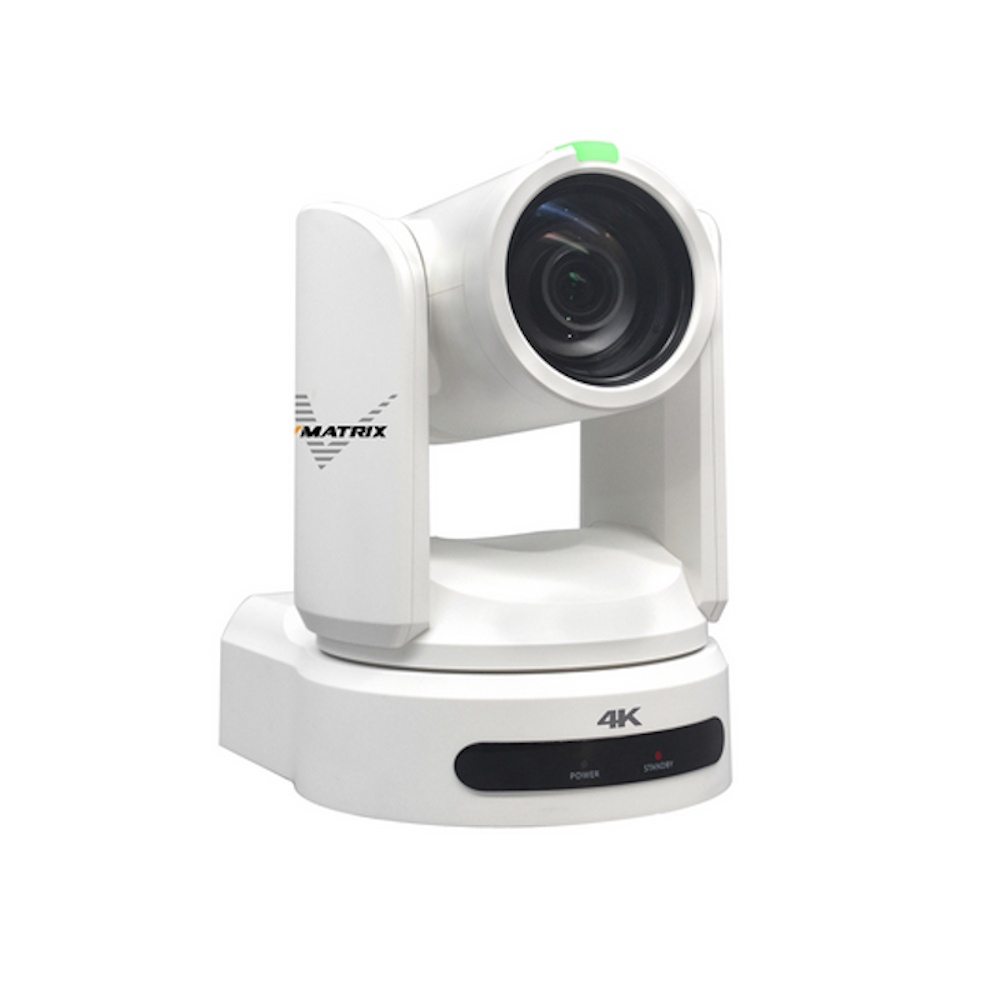 AVMATRIX EAGLE P20-12G-W, Camera video 4K, robotizata PTZ cu Zoom Optic 20x, Alba