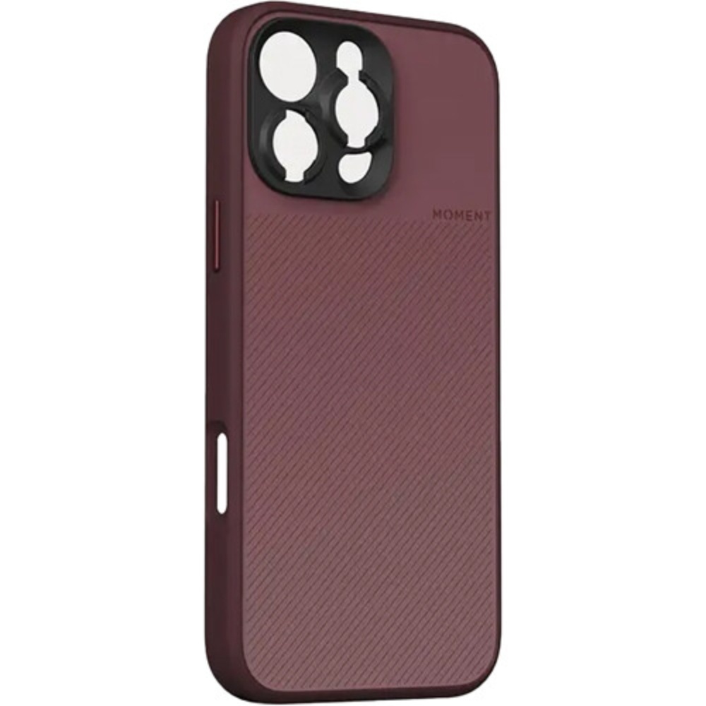Carcasa Moment pentru iPhone 16 Pro Max, cu suport lentila, Red Clay