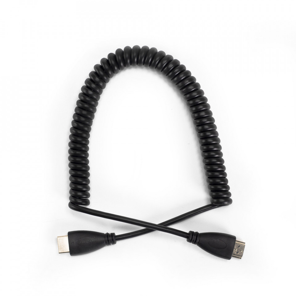 Caruba HDMI-HDMI Spring Wire (Cablu spiralat)
