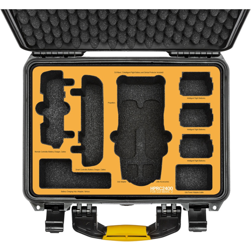 HPRC MAV2-2400BLK, Hard Case personalizat pentru DJI Mavic 2 Pro/Zoom si Smart Controller