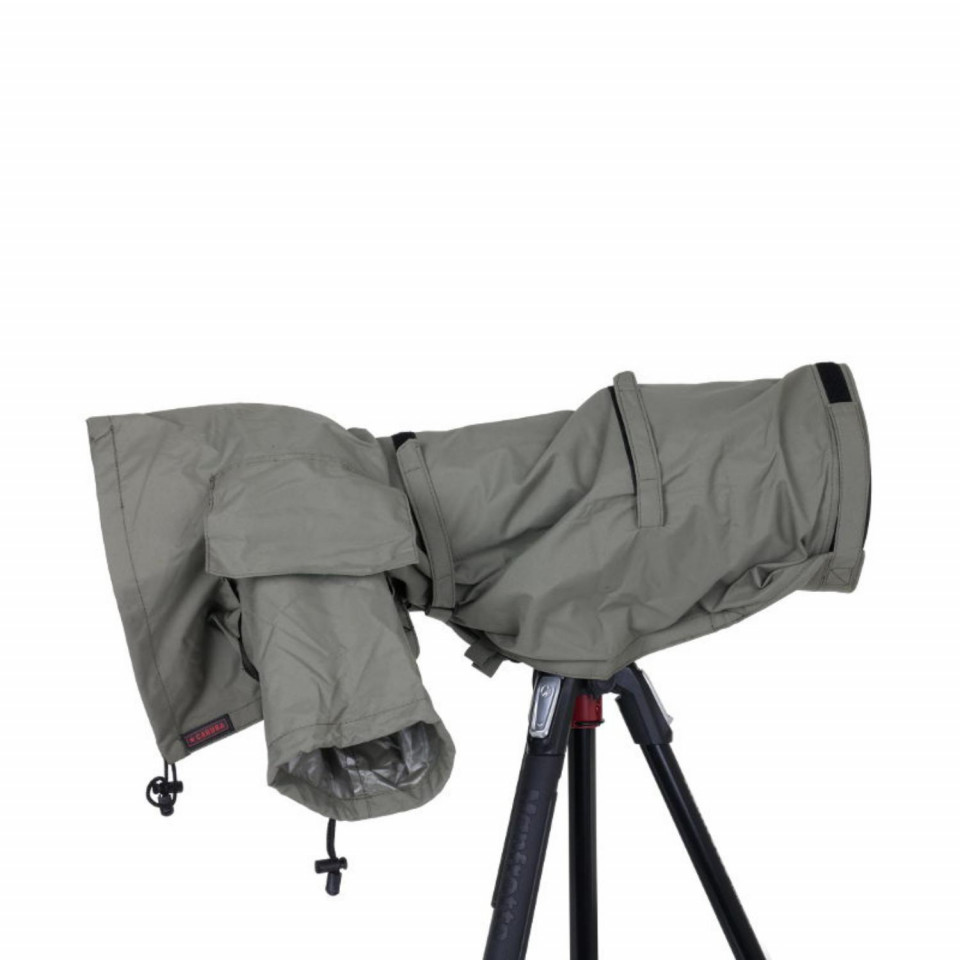 Husa de ploaie Caruba RC-C2 pentru Camera, Grey, Marime L