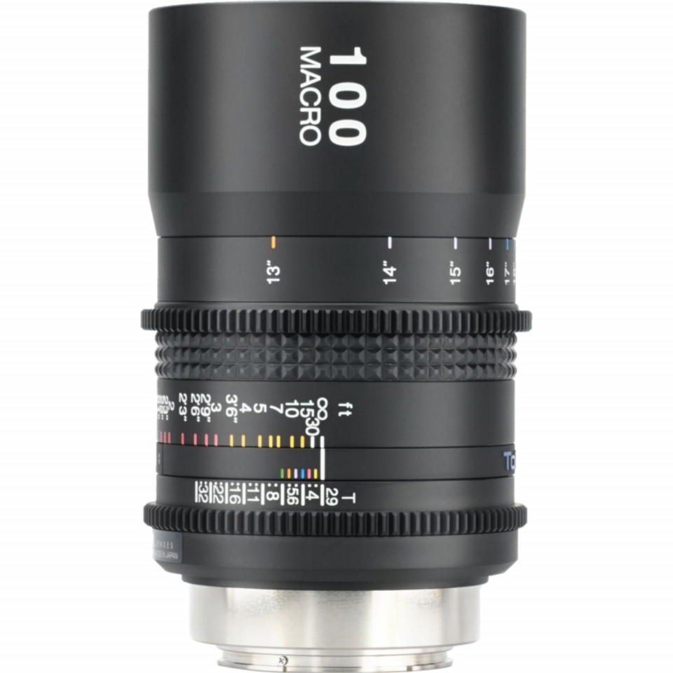 Obiectiv Tokina 100mm Macro T2,9 Cinema, montura Canon EF