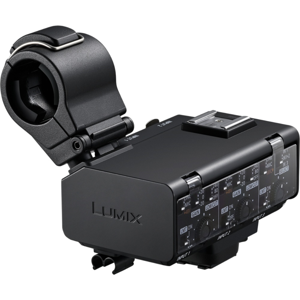 Panasonic DMW-XLR2, adaptor microfon XLR pentru Panasonic DC-GH7 si DC-GH6