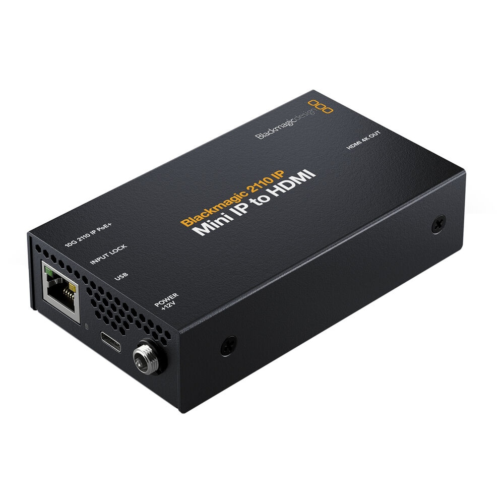 Blackmagic Design 2110 IP Mini, IP la HDMI Converter