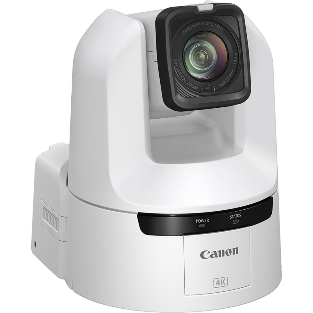 Canon CR-N350, Camera PTZ 4K, 3G-SDI NDI cu Zoom Optic 20x (Titanium White)