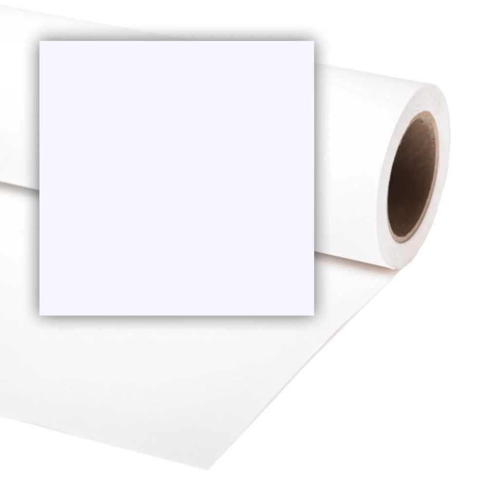 Colorama CO165, Fundal foto de hartie 2.72 x 11m, Culoare Arctic White
