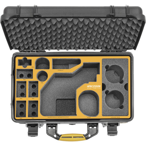 HPRC 2550W, Hard Case cu roti, personalizat pentru Sony FX6