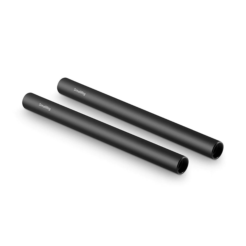 SmallRig 1051, Tija 15mm Aluminiu, M12-20cm, set 2 bucati