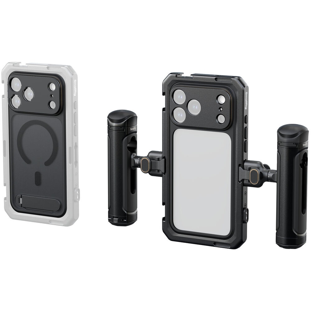 SmallRig 5541, Kit Cage cu manere laterale pentru iPhone 17 Pro Max