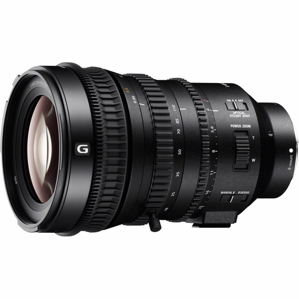 Sony PZ 18-110mm f/4 G OSS, Obiectiv full-frame, Sony E