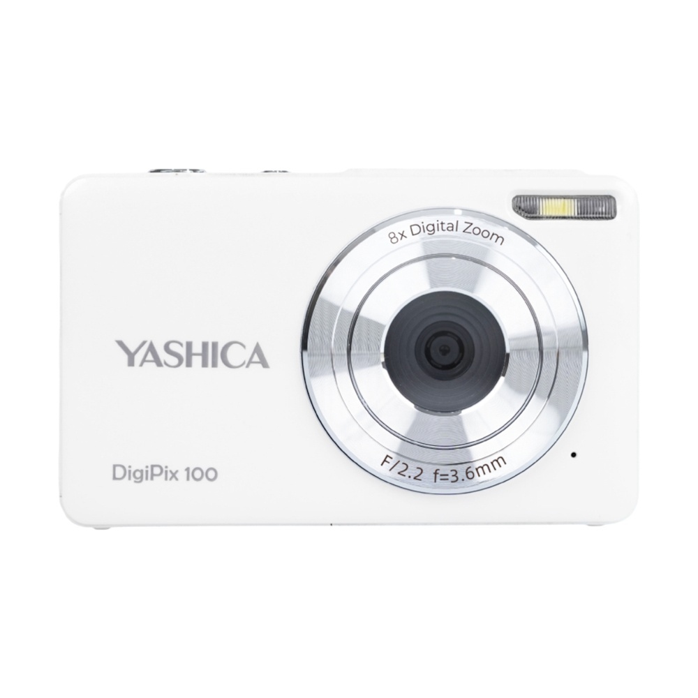 YASHICA DigiPix 100 (Alba), Camera digitala, 44 MP, zoom 16x