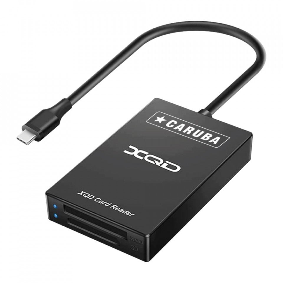 Cititor carduri 2 in 1 XQD + SD USB C, Caruba CR-XQDSD1
