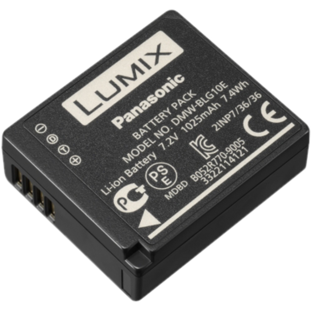 Panasonic DMW-BLG10E, Acumulator pentru camere Lumix DMC-GF6, GX7, ZS100 si LX100