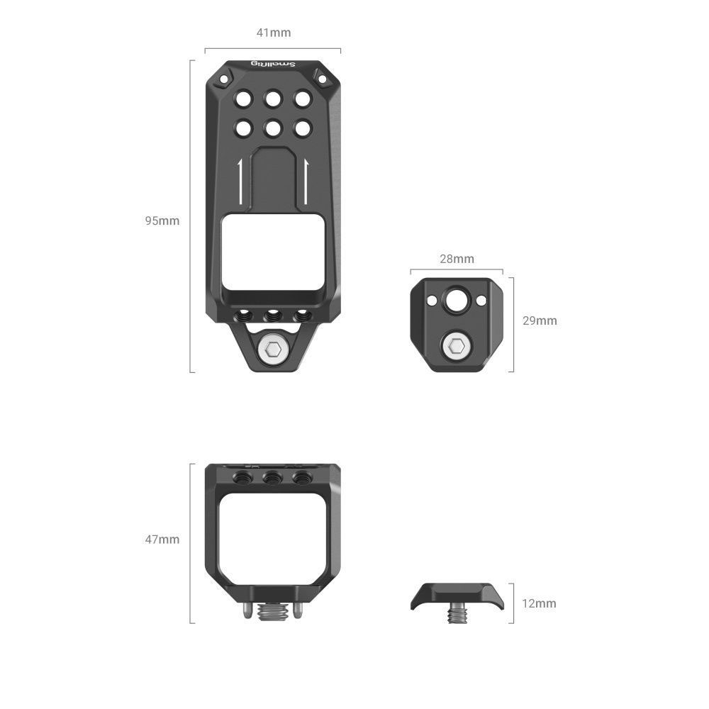 SmallRig 3990 Placă Superioară pentru Unitatea XLR Sony FX3/FX30