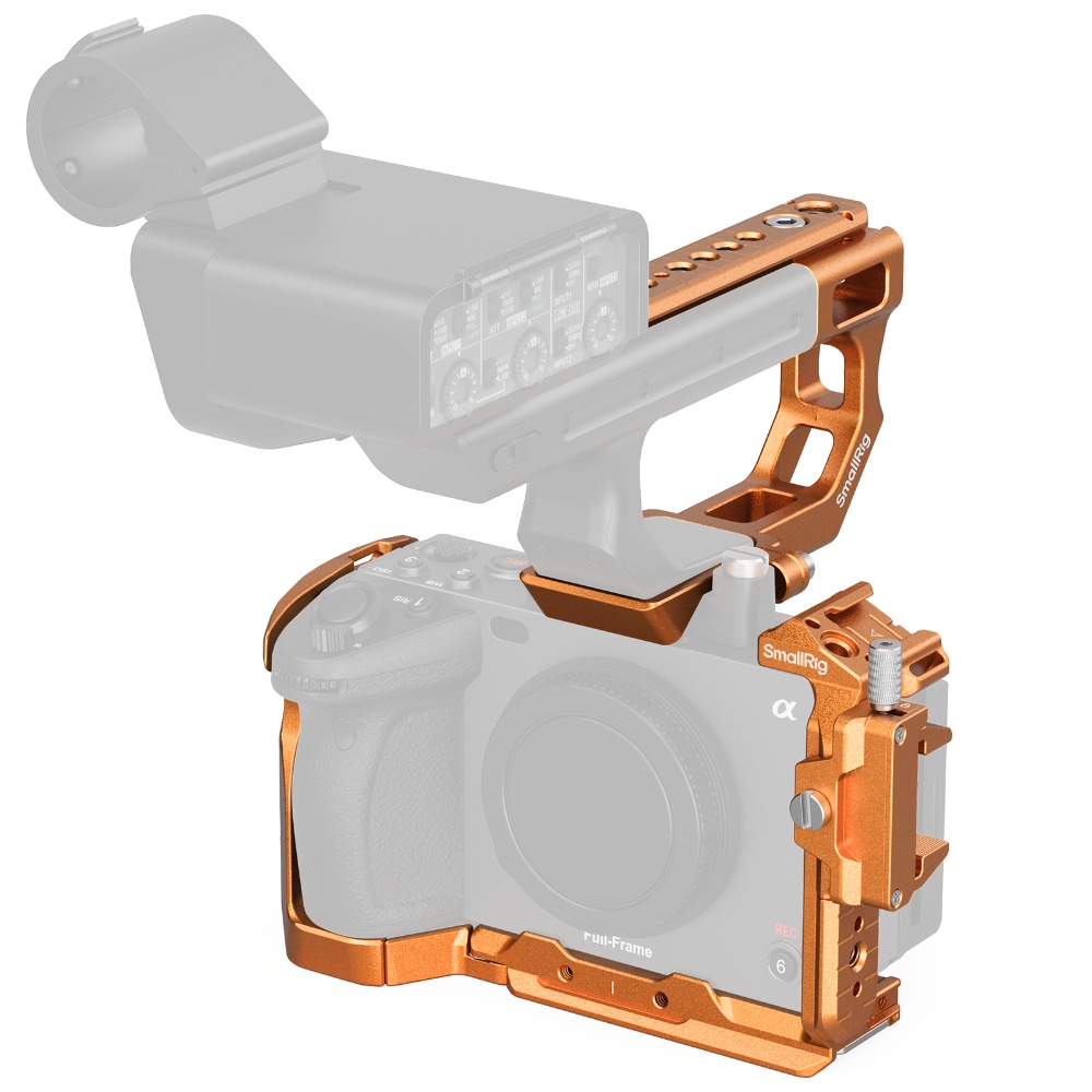SmallRig HawkLock 5041 Orange, Kit Cage Avansat, Eliberare Rapida pentru Sony FX3 / FX30