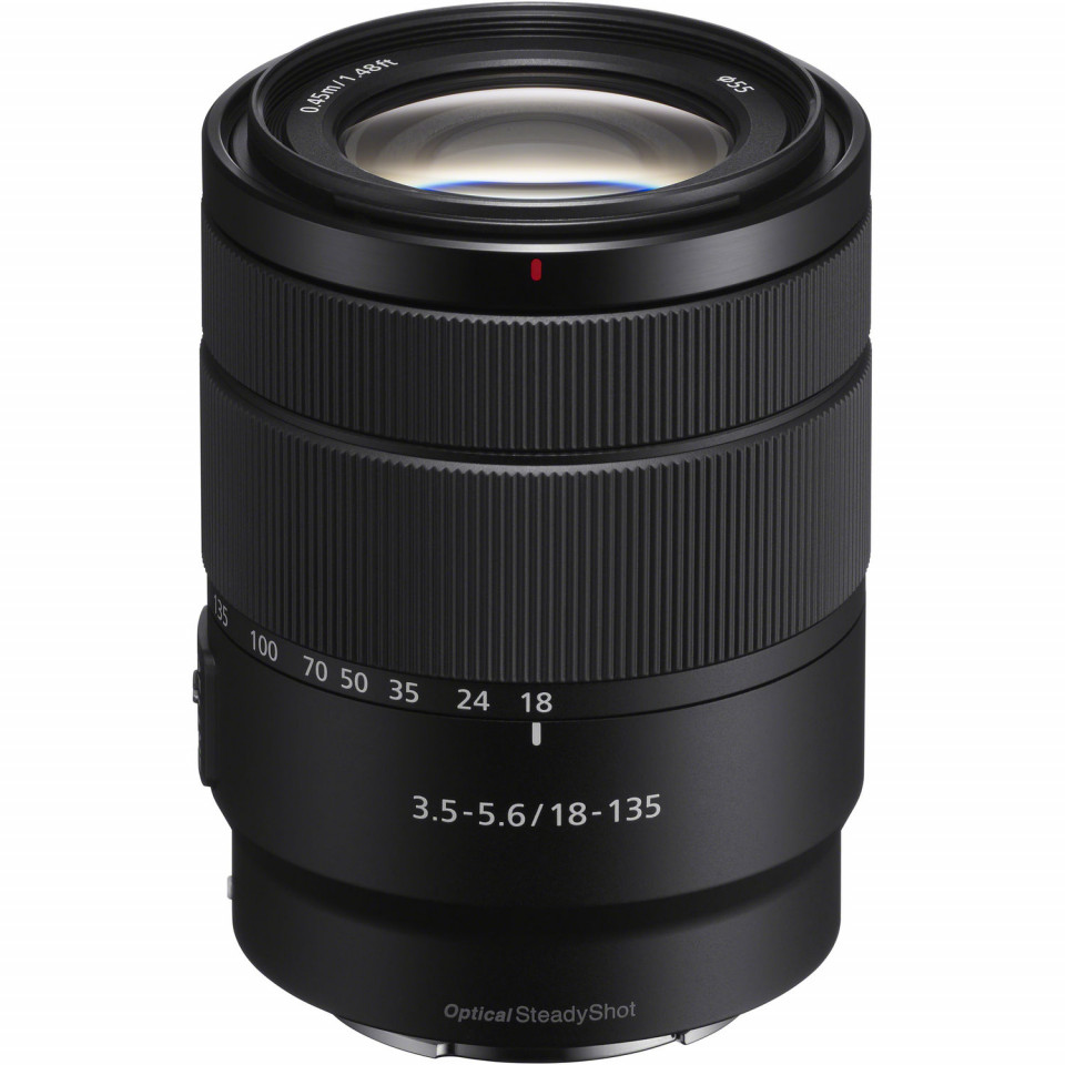 Sony 18-135mm f/3.5-5.6 OSS, Obiectiv foto mirrorless, Sony E
