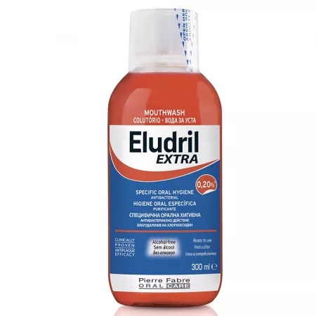 Apa de gura Extra, 300 ml, Eludril