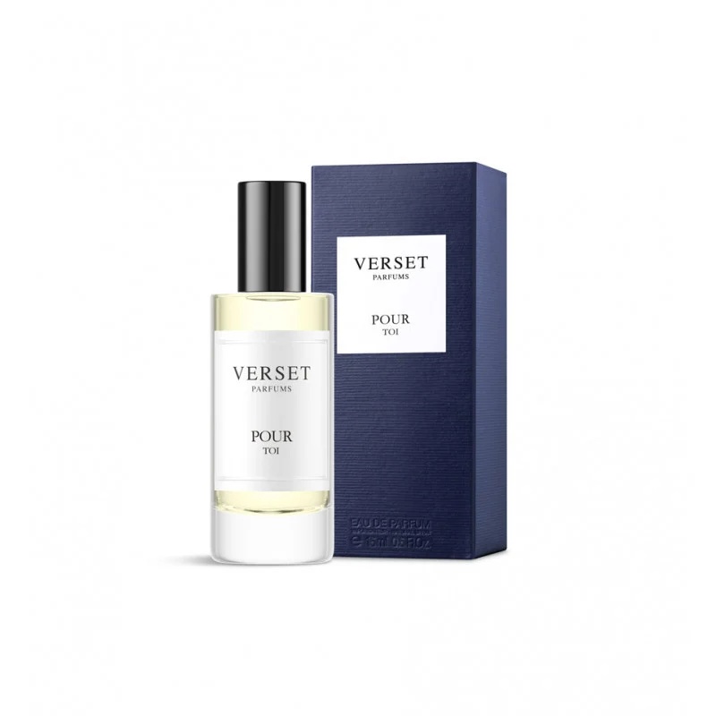 Apa de parfum barbati Pour Toi, 15 ml, Verset