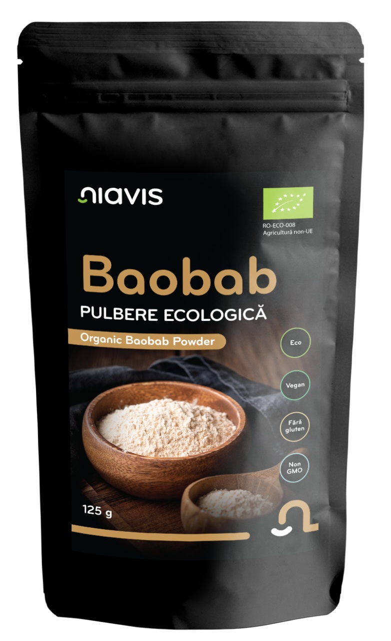 Baobab pulbere Ecologica/BIO, 125 g, Niavis