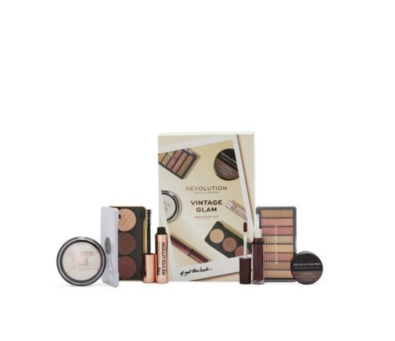 Beauty London Set Cadou Makeup Kit Vintage Glam, Revolution