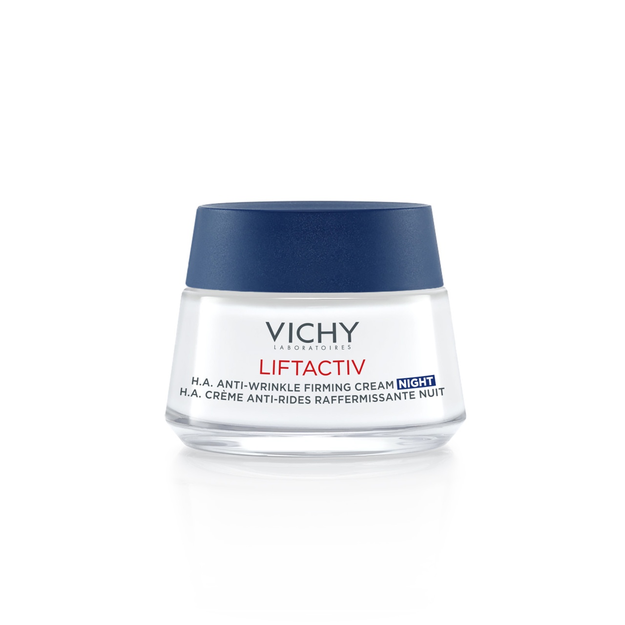 Crema antirid si fermitate de noapte pentru toate tipurile de ten Liftactiv HA, 50 ml, Vichy