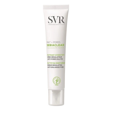 Crema matifianta seboreglatoare Sebiaclear Mat+Pores, 40 ml, SVR