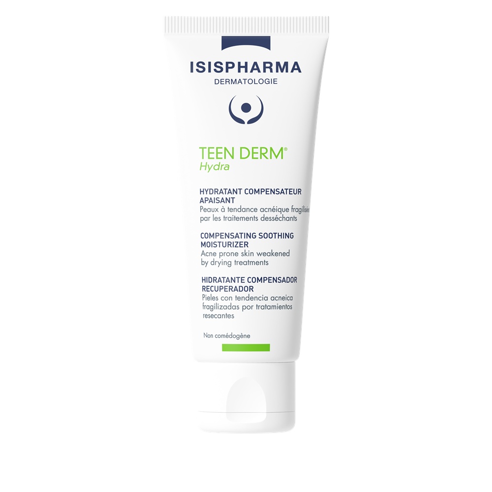 Crema pentru pielea predispusa la acnee Teen Derm Hydra, 100 ml, IsisPharma