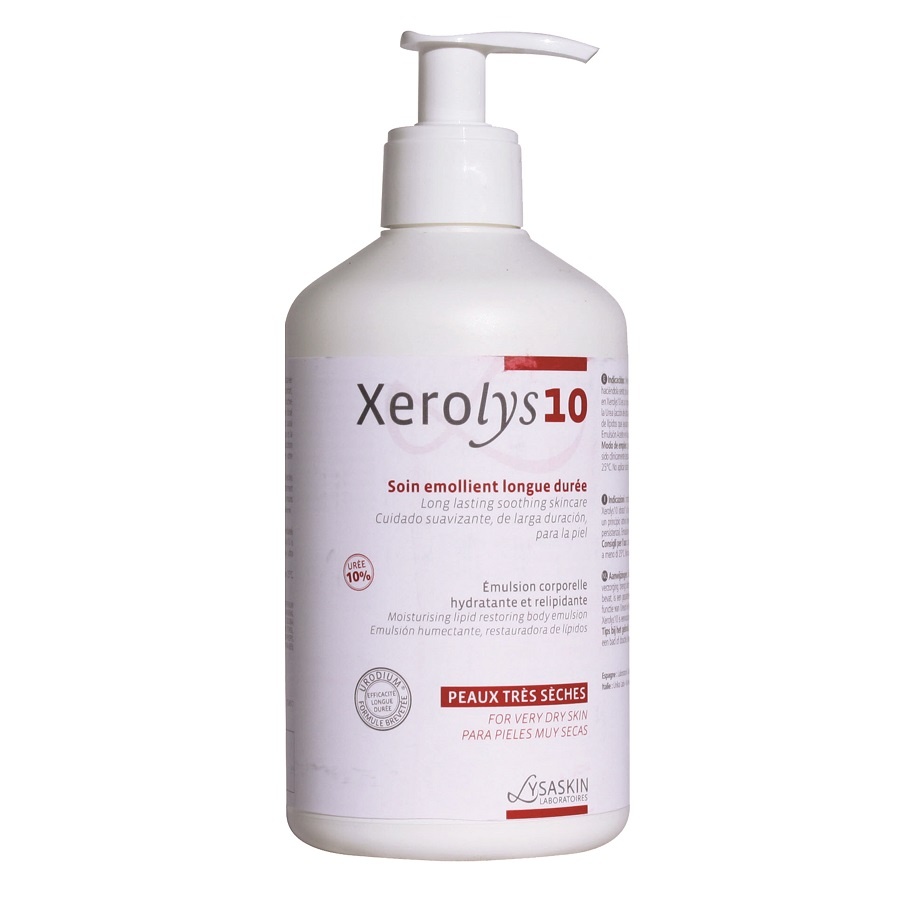 Emulsie pentru piele uscata Xerolys 10, 500 ml, Lab Lysaskin