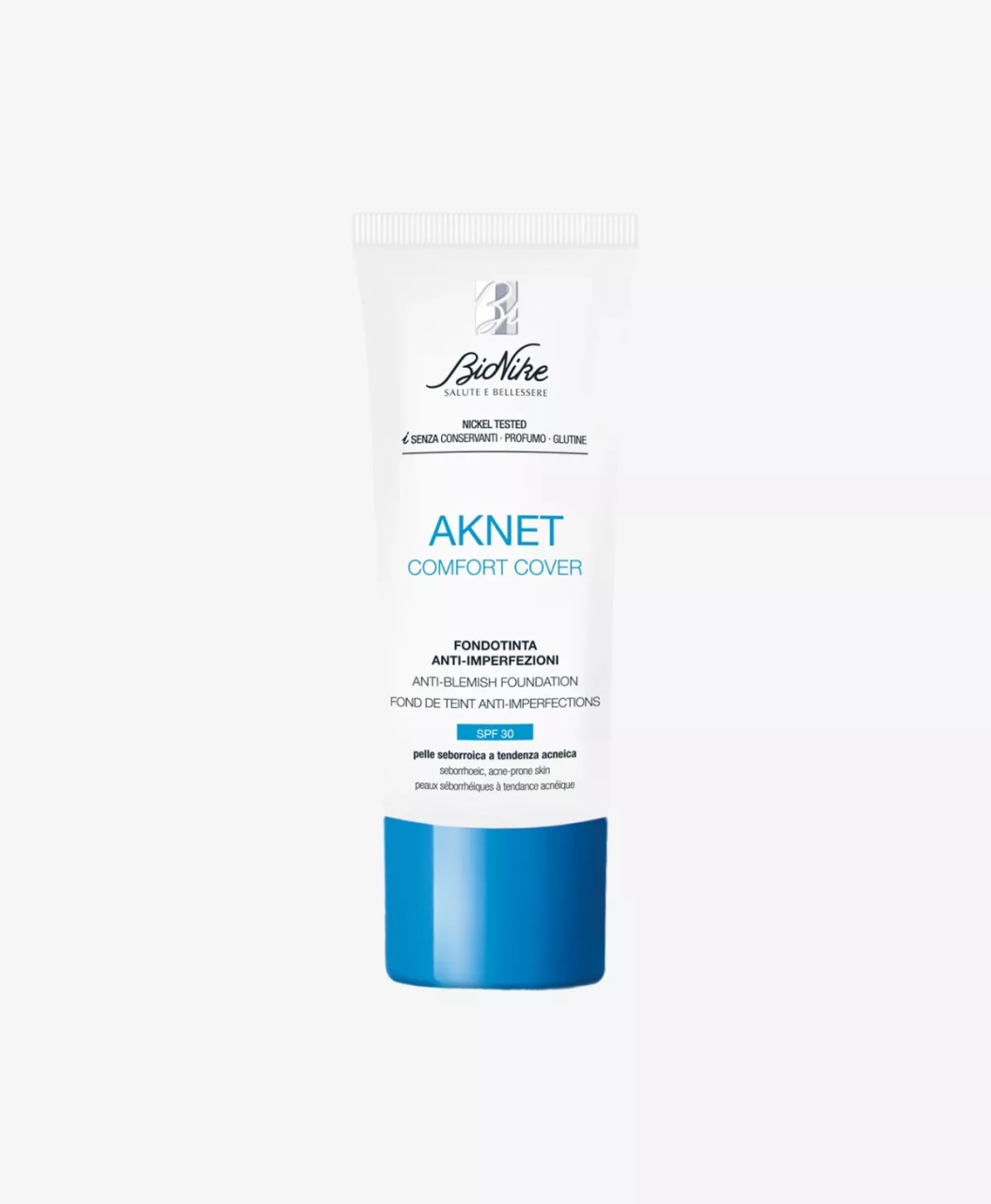 Fond de ten anti-imperfectiuni Aknet Comfort 102 Sable, 30ml, Bionike