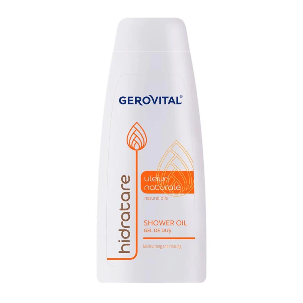 Gel de dus cu uleiuri naturale, 400 ml, 7140, Gerovital