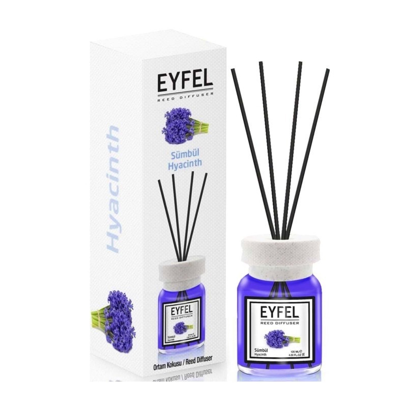 Odorizant de camera cu bete aroma de Zambila Hyacinth, 110 ml, Eyfel