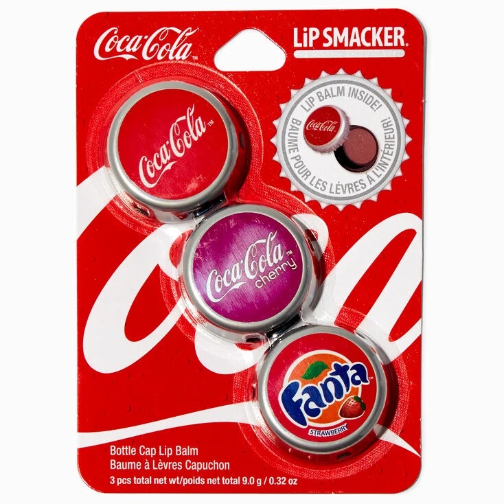 Set Balsam de buze, 3 bucati, Lip Smacker