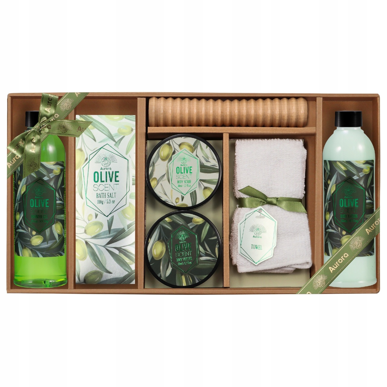 Set Cadou Olive, 7 produse, Aurora