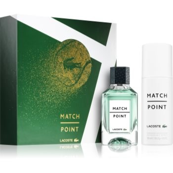 Set Match Point Apa de toaleta 50 ml + Gel de duș 75 ml, Lacoste