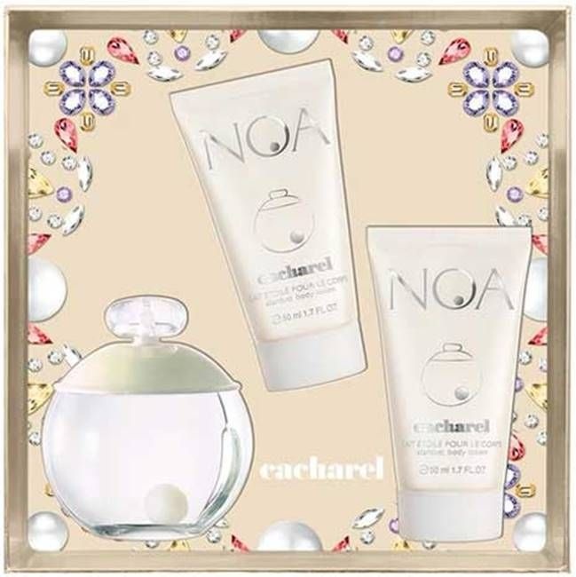 Set Noa: Apa de Toaleta 100 ml + 2 x Loțiune de Corp 50 ml, Cacharel