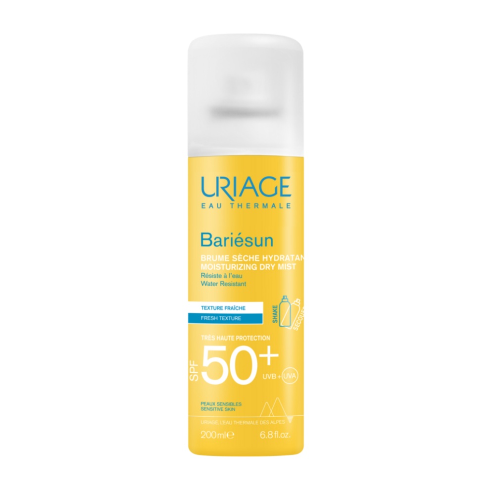 Spray uscat pentru protectie solara Bariesun SPF50+, 200ml, Uriage