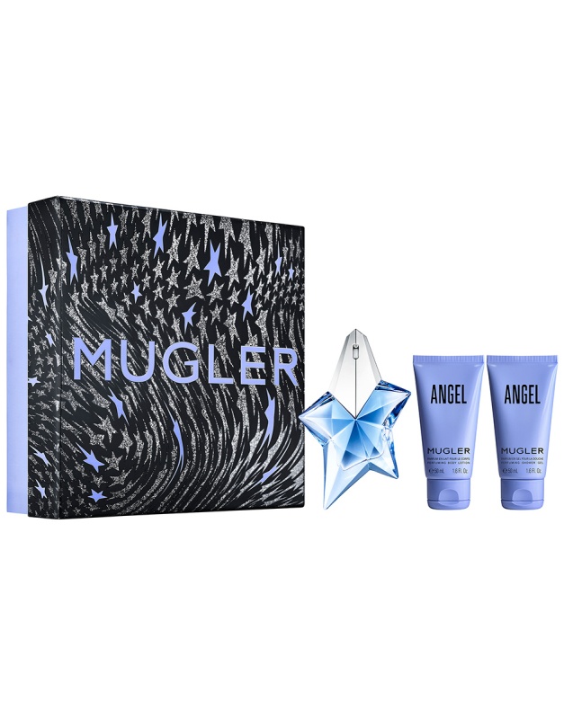 Angel Set Cadou Eau de Parfum 25 ml + Loțiune de corp 50 ml + Gel de duș 50 ml, Mugler