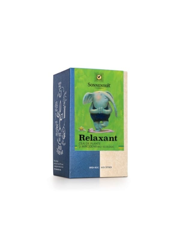 Ceai Aromatic Relaxant Ecologic, 18 plicuri, Sonnentor