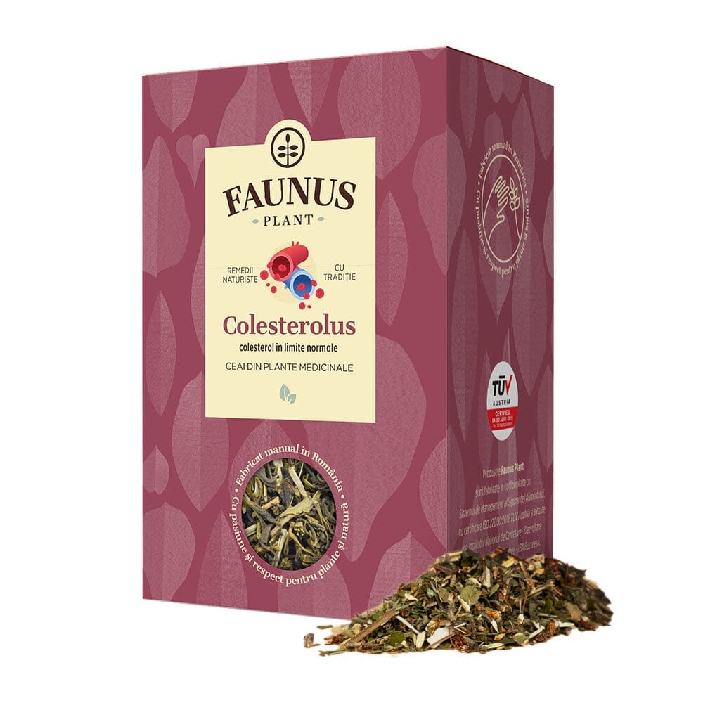 Ceai Colesterolus, 90 g, Faunus Plant