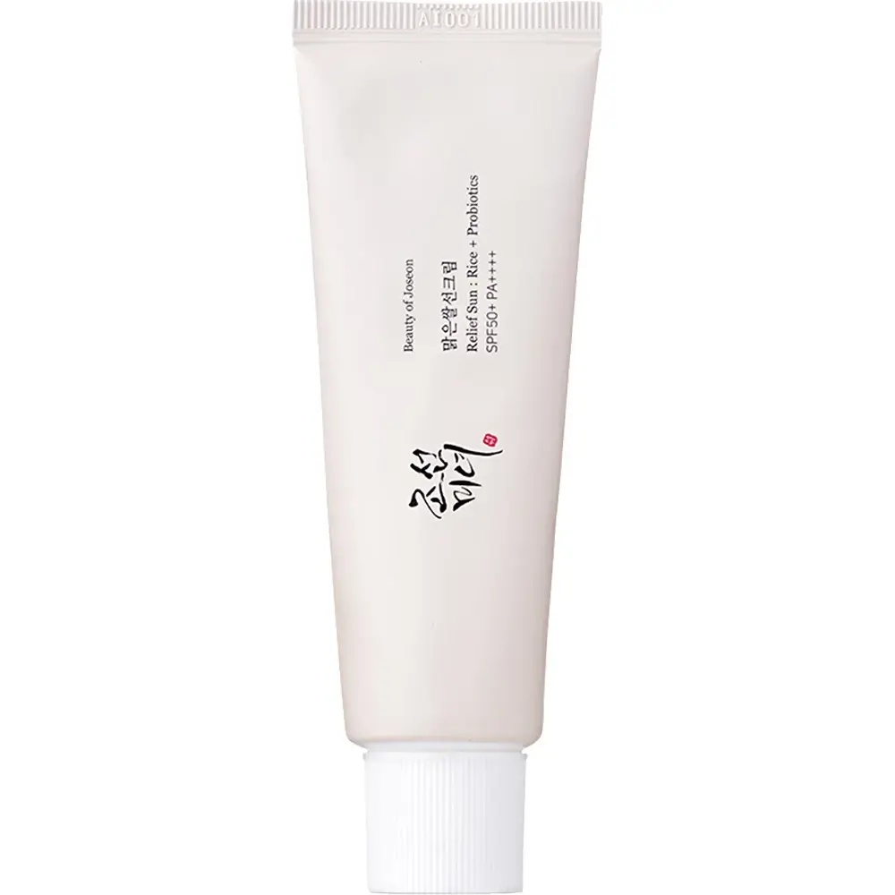 Crema de față cu protecție solară SPF 50 Extract Orez și Probiotice Relief Sun, 50 ml, Beauty of Joseon