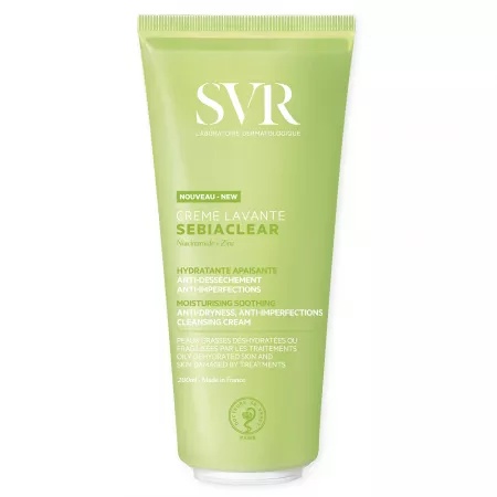 Crema hidratanta de curatare Sebiaclear, 200ml, SVR