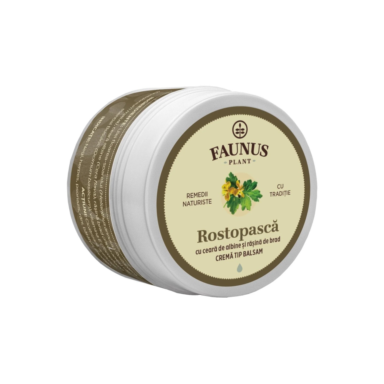 Cremă tip balsam Rostopască, 50 ml, Faunus Plant